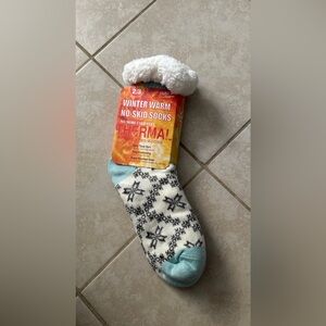 Sunew Winter Warm Thermal Socks, No Skid Socks Unisex Insulated Heated Winter